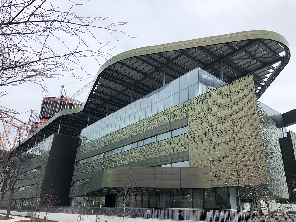 Cornell Tech Bloomberg Center NY Curved Insulated Glass Units
