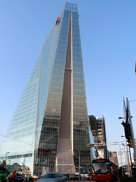 Manacar Tower CDMX insulated glass facade