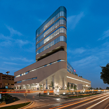 OU Medical Center Curved Insulated Glass Units Cristacurva